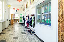 Schulflur Grundschule Scharmede