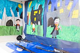 Gemalte Bilder zum Thema Harry Potter
