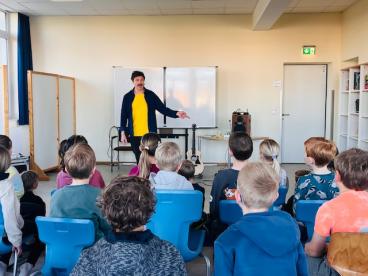 Autorenlesung Klasse 1/2: Oliver Scherz liest „Ben“