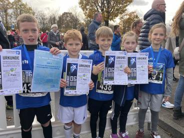 1. Platz für die Klasse 3a beim Airport-Run! 🥇Herzlichen Glückwunsch🎉!