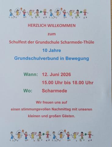 Schulfest: 10 Jahre Grundschulverbund in Bewegung